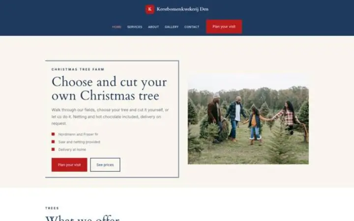 Teema Kerstbomenkwekerij Den