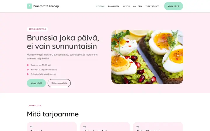 Teema Brunchcafé Zondag