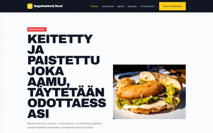 Teema Bagelbakkerij Rond