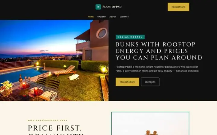 Teema Rooftop Pad